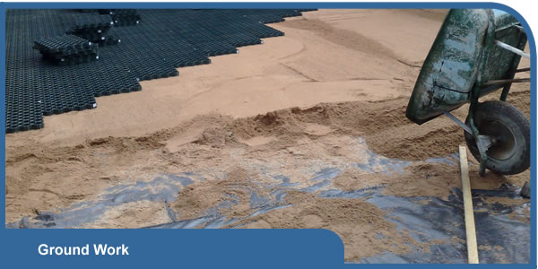 R A Allmark and sons surfacing contractors home page link